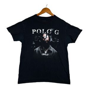 Polo G The Goat Album Black Hip Hop Rap Streetwear T Shirt Capalot M